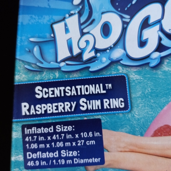 Bestway H20 inflatable Go Swim Ring Sensational Raspberry Large - Picture 2 of 4
